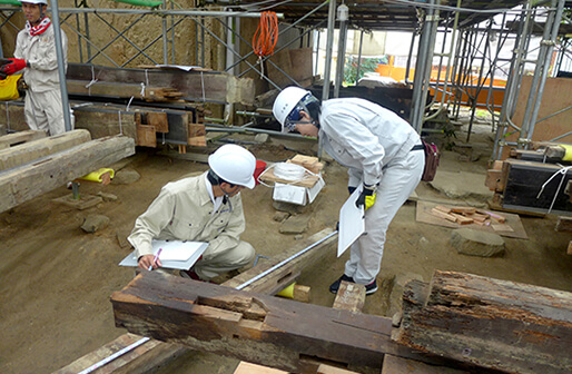 The repair methodology of Japanese wooden buildings